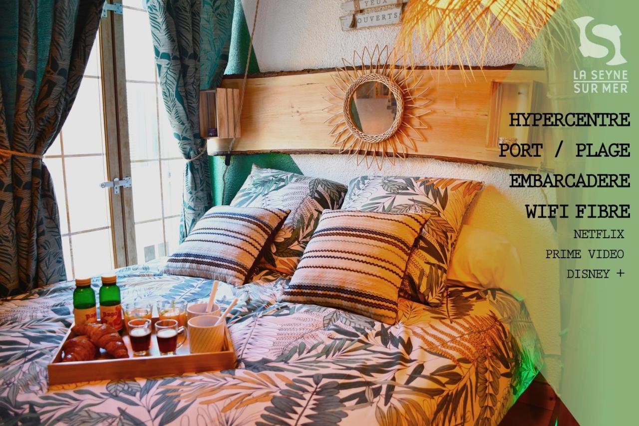 La Cahute H24,Cosy,Port,Plage,Wifi,Netflix La Seyne-sur-Mer Kültér fotó